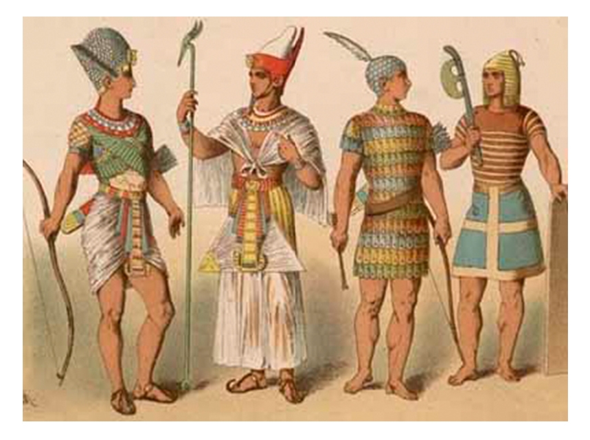 Egyptian Era men clothing