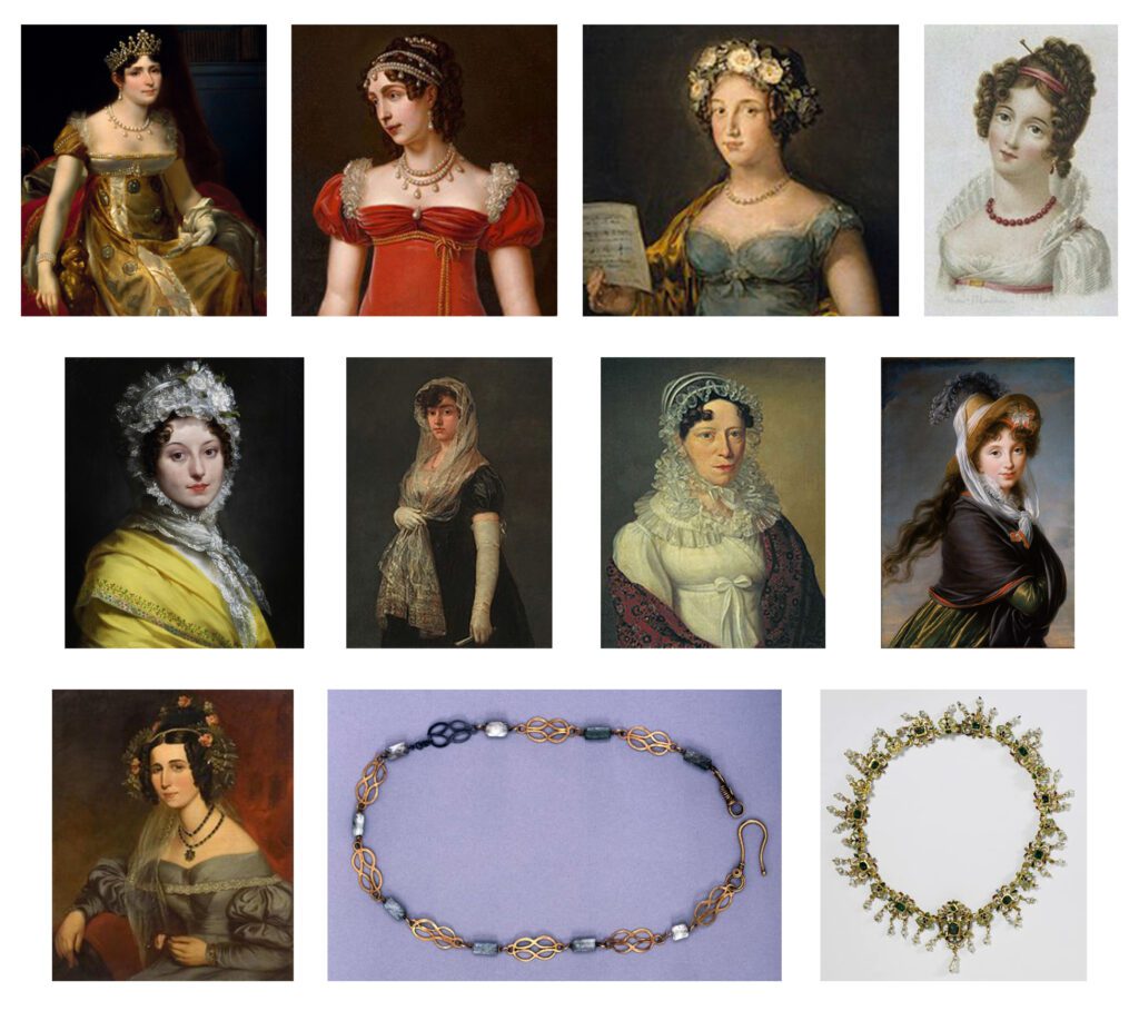 Empire and Directory Women Accessories