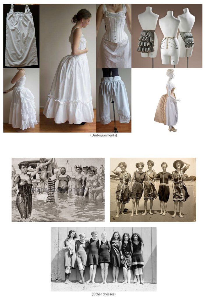 late 19th century women fashion