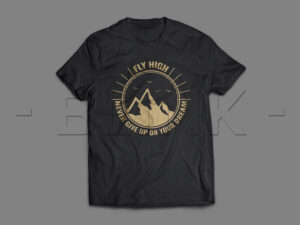 mountain vector tshirt